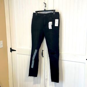 NWT Old Navy rockstar, super skinny, high-rise, black jeans, size 12